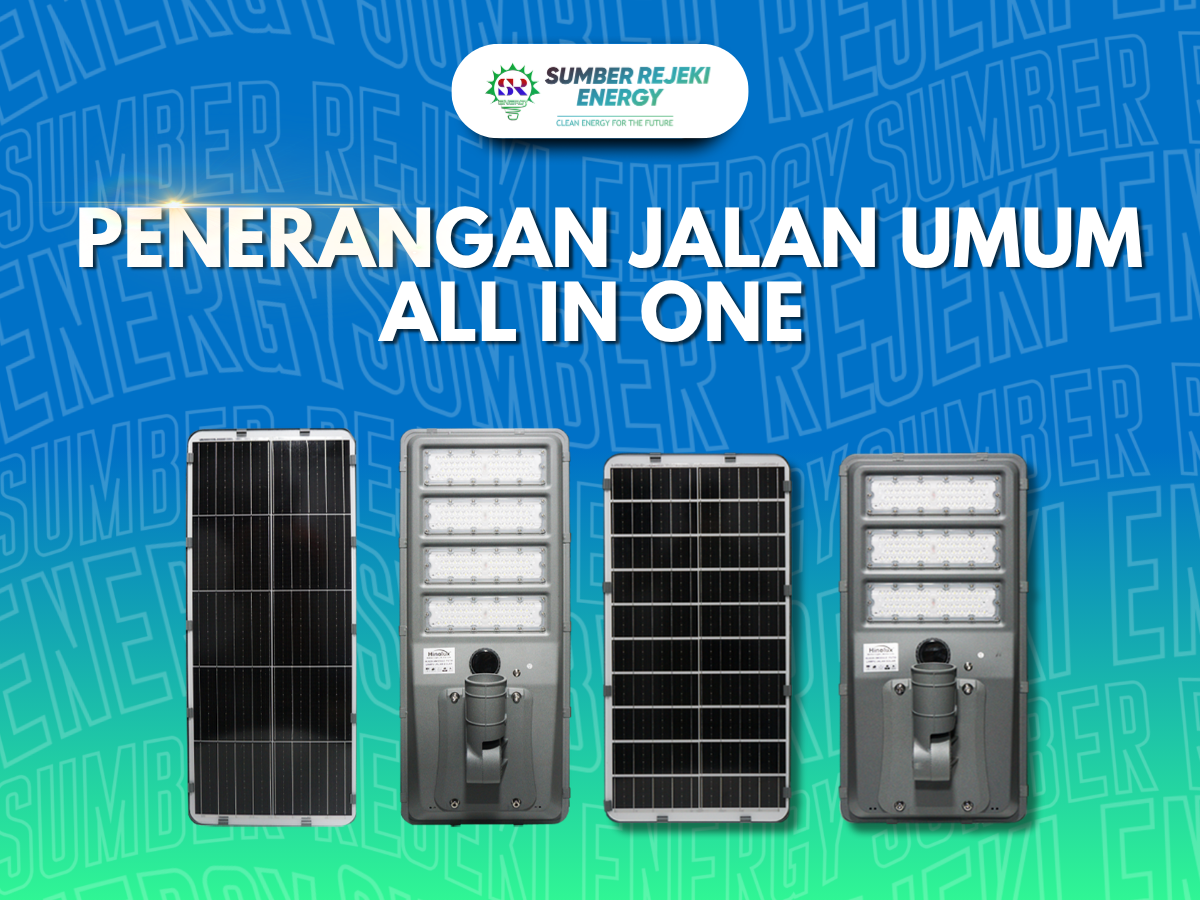 PJU TENAGA  SURYA  ALL IN ONE