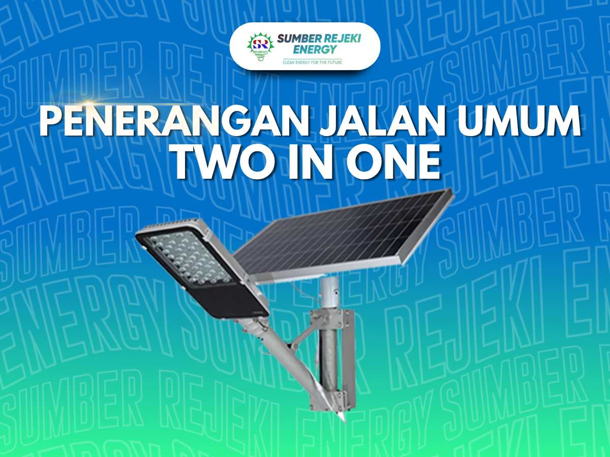 PJU TENAGA SURYA 2 IN 1